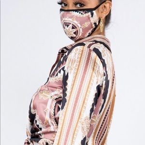 Bronze Goddess 3pc pants Set